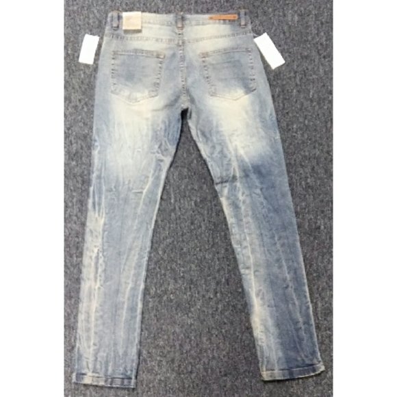 🆕 BASIC 5-POCKET DENIM JEAN - LIGHT TINT - MEN - Picture 2 of 2